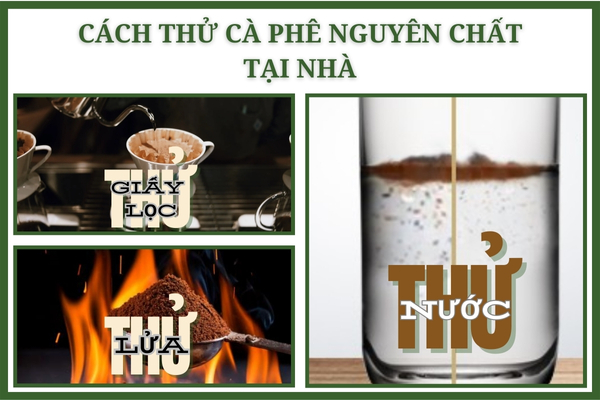 Cà phê hạt nguyên chất - thử nghiệm tại nhà